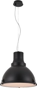 Lampadario LED a sospensione INDUSTRY 1xE27/60W/230V nero