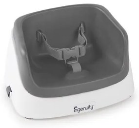 Ingenuity - Cuscino per sedia da pranzo 2in1 SMARTCLEAN TODDLER grigio