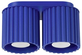 Sollux SL.1810 - Faretto AURA 2xGU10/10W/230V blu