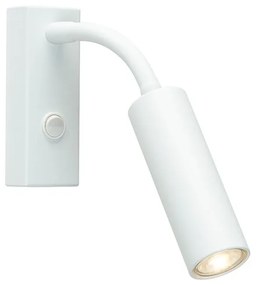 Pipeline Flex Applique da Parete Matt White - Herstal