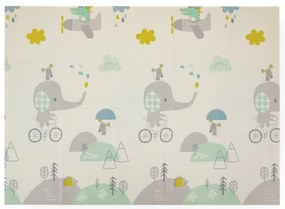 PETITE&MARS - Tappetino da gioco pieghevole CAMPY ELEPHANT&FOX