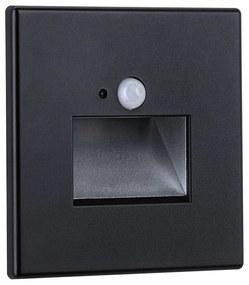 Paulmann - Edge Quadro LED Applique da Incasso a Parete Square Nero Paulmann