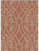 Barocke Tapete Brook Street von Little Greene - Etruscan