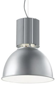 Sospensione Industrial-Minimal Hangar Metallo Cromo 1 Luce E27