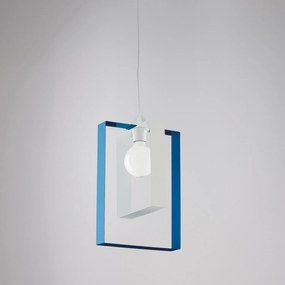 BeLight Duplo sospensione 1 luce Bianco/Azzurro