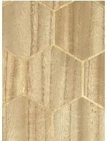 CMO Paris Carta da parati Bois Alvéolé - Blond Or