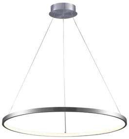 Lampadario LED a sospensione con filo LEA LED/20W/230V 4000K diametro 50 cm cromo opaco