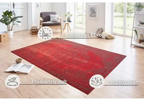 Tappeto rosso Celebrazione , 80 x 150 cm Plume - Hanse Home