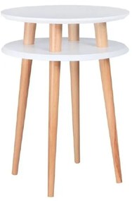 Tavolo contenitore bianco UFO, Ø 45 cm Ufo - Ragaba