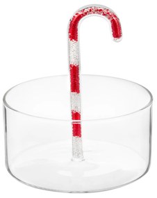 Ciotola in vetro 480 ml bastoncino zucchero