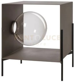 Mobile da soggiorno di design globe piccolo fango,base nera