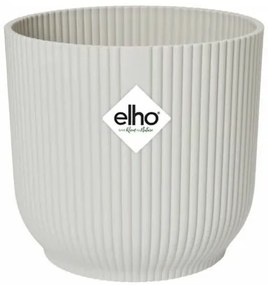 Vaso Elgato Bianco Ø 30 cm Plastica Rotondo Moderno
