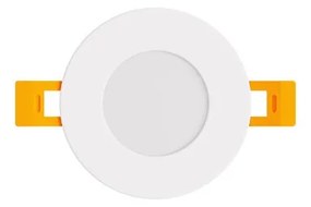 Pannello LED Rotondo 5W 500lm Foro Ø70-75mm Osram chip LED Colore Bianco Naturale 4.000K