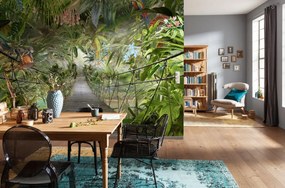 Fotomurale KOMAR Wild bridge, Multicolore 368X254 cm