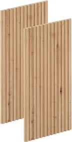 Anta per pensile basso, angolare interno Sapporo L 37 x H 76.5 cm marrone opaco