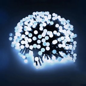 Aigostar - Catena luminosa LED decorativa da esterno 100xLED/3,6W/230V/8 funzioni 10m IP44 bianco freddo