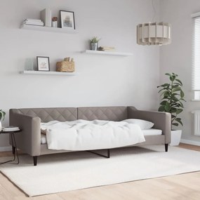 Letto Da Giorno Tortora 100x200 Cm İn Tessuto /