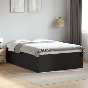 Giroletto nero 135x190 cm in legno multistrato