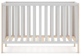 Lettino bianco/naturale 60x120 cm Esteban - Marckeric