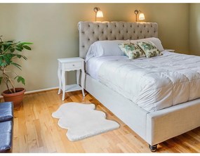 Tappeto bianco , 60 x 90 cm Fox Liso - Universal