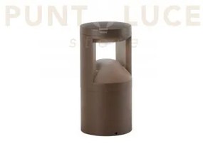 Paletto led wami in alluminio bronzo 12w 1530lm cct ip65 25x12x12cm...