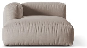 Modulo divano beige (angolo sinistro) Martina - Micadoni Home