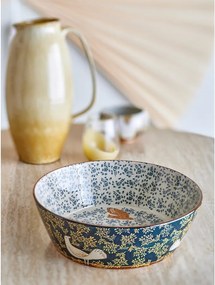 Ciotola blu in ceramica ø 28 cm Hezha – Bloomingville