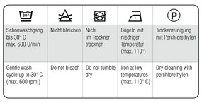 Tenda grigia/beige in misto lino 140x245 cm List – Sehlbach