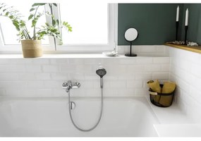 WENKO 24921100 - Soffione doccia WATERSAVING SYSTEM 12x12 cm cromo lucido/grigio