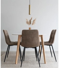 Sedie da pranzo in set marrone chiaro 2 pz Moseby – Bonami Essentials