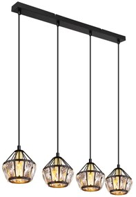 Globo 54359-4H - Lampadario a sospensione con filo LOIS 4xE14/40W/230V