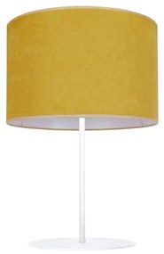 Duolla - Lampada da tavolo BRISTOL 1xE14/15W/230V diametro 17,5 cm giallo/bianco