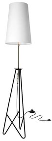 Lampada con piedistallo TAFLO 1xE27/60W/230V bianco/nero/oro