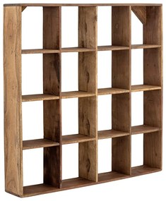 Scaffale a castello in legno riciclato in colore naturale Tilo - Bloomingville