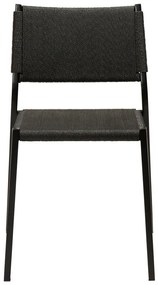 Sedia da pranzo nera Loop - DAN-FORM Denmark