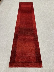 Loribaft Tappeto persiano 100x450 Rosso (Iran) Annodato A Mano