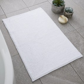 Tappetino per il bagno bianco 50x80 cm Bobble – Catherine Lansfield