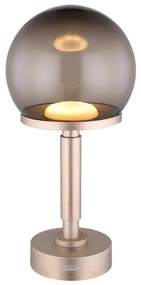 Globo 21034CH - LED Lampada da tavolo ricaricabile HAKU LED/2,5W/5V 2700/4000/6500K rosa