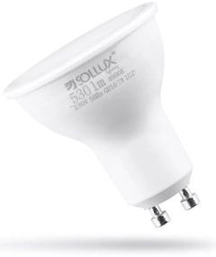Lampadina LED con luce neutra con presa GU10, 7 W – Sollux