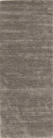 Loribaft Tappeto 300 x 80 Nero (Indian) Realizzato A Mano