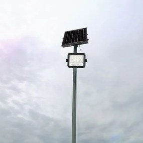 Proiettore solare LED dimmerabile 50W/3,2V IP65 3800 mAh nero + telecomando