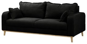 Divano nero 193 cm Beata - Ropez