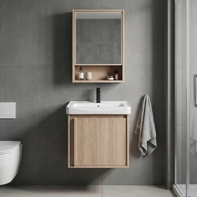 Set di mobili da bagno con lavabo Gama T25023 BXM 50CM