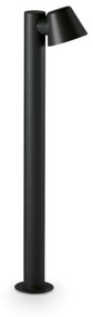 Paletto Contemporaneo Gas Alluminio Nero 1 Luce Gu10 35W Ip43