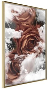 Poster  Heavenly Roses  Cornice Quadri Cornice d'oro, Larghezza x Altezza Home decor 20x30