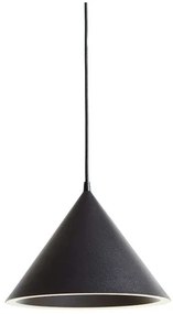 Woud - Annular Lampada a Sospensione Small Black Woud