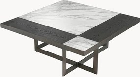 Tavolino da salotto fatto a mano con piano in legno/marmo Hermoza
