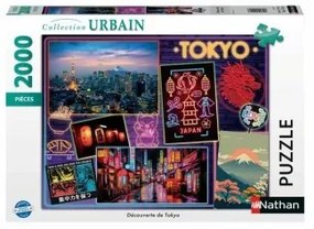 Puzzle Ravensburger Découverte de Tokyo 2000 Pezzi