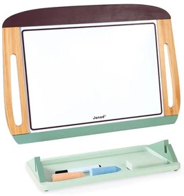 Janod - Lavagna magnetica da tavolo verde/marrone
