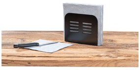 Portatovaglioli nero Black Outdoor Kitchen Baco - Wenko